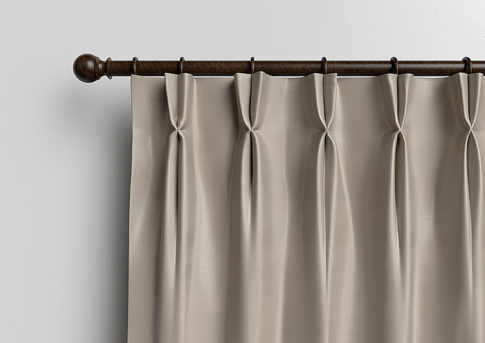Akoya Faux Silk, Lustre Tarnished Grey - Made to Measure Curtain - Image 11
